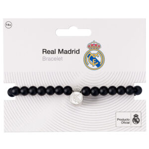 Real Madrid FC Black Bead Bracelet: 2 Bracelets By Real Madrid