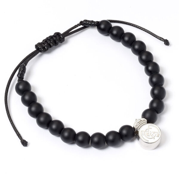 Real Madrid FC Black Bead Bracelet: 1 Bracelets By Real Madrid