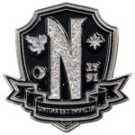 Wednesday Nevermore Pin Badge: 1 - Badges By Wednesday