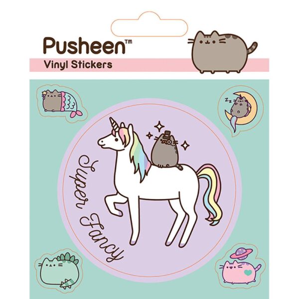 165537 Pusheen Stickers Unicorn