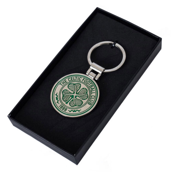 TM 06049 Celtic FC Boxed Crest Keyring