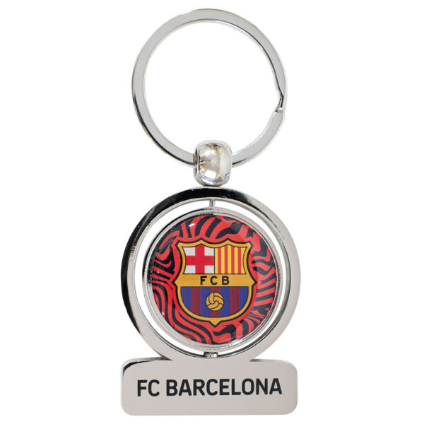 TM 06331 FC Barcelona Spinner Keyring