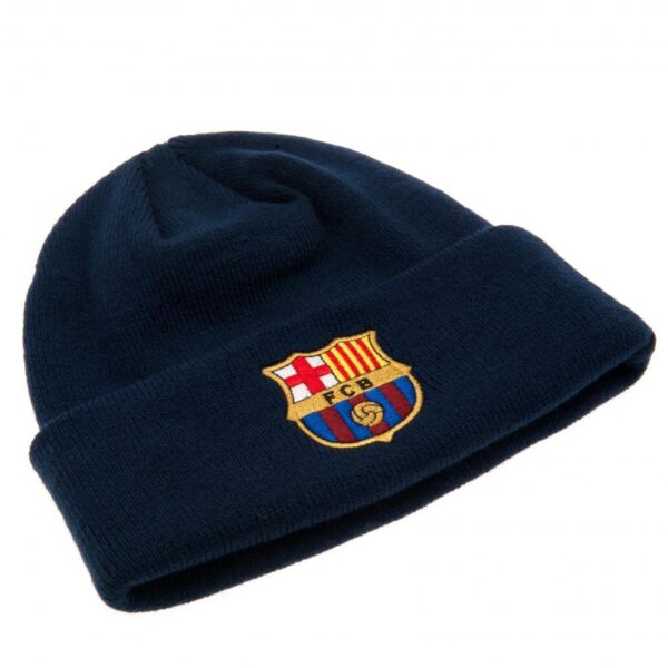 TM 06550 FC Barcelona Navy Cuff Beanie