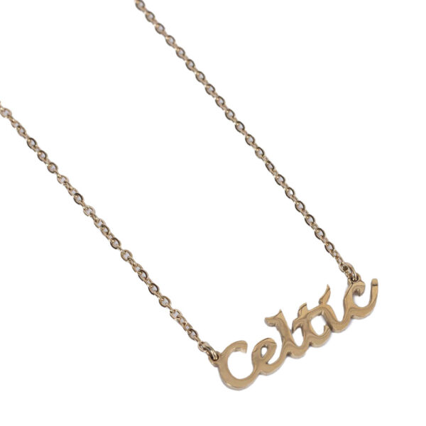 TM 06833 Celtic FC Gold Plated Name Dropper
