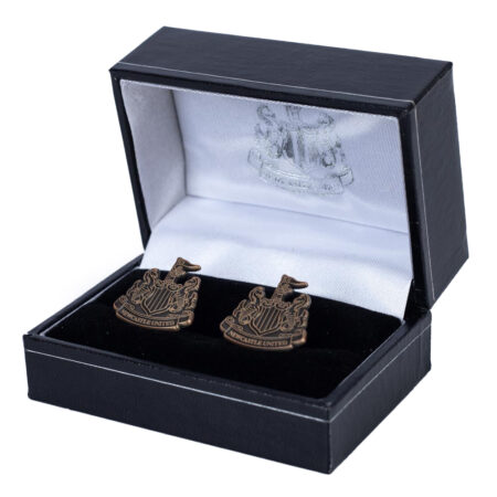 Newcastle United FC Antique Gold Cufflinks