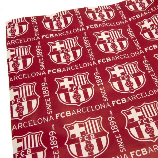 TM 06884 FC Barcelona Gift Wrap x 24