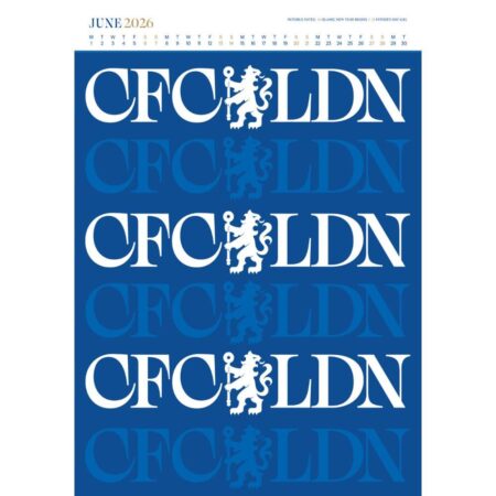 Chelsea FC Deluxe Calendar 2026