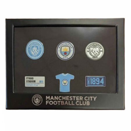 TM 06449 Manchester City FC 6pc Badge Set