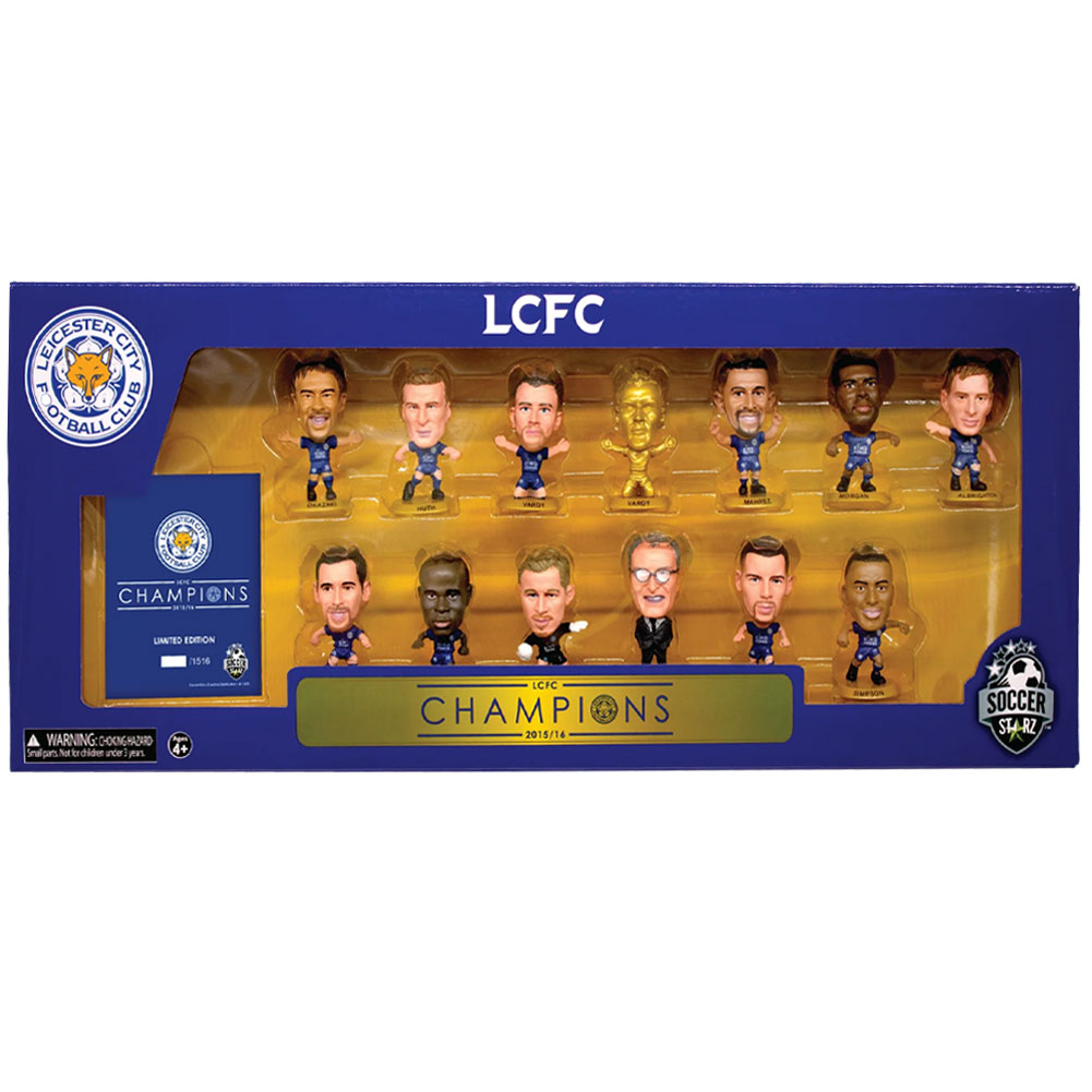 Leicester City FC SoccerStarz Premier League Winners Team Pack Leicester City FC SoccerStarz Premier League Winners Team Pack