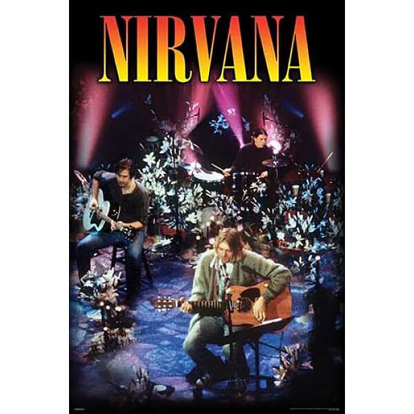 Nirvana Unplugged Poster