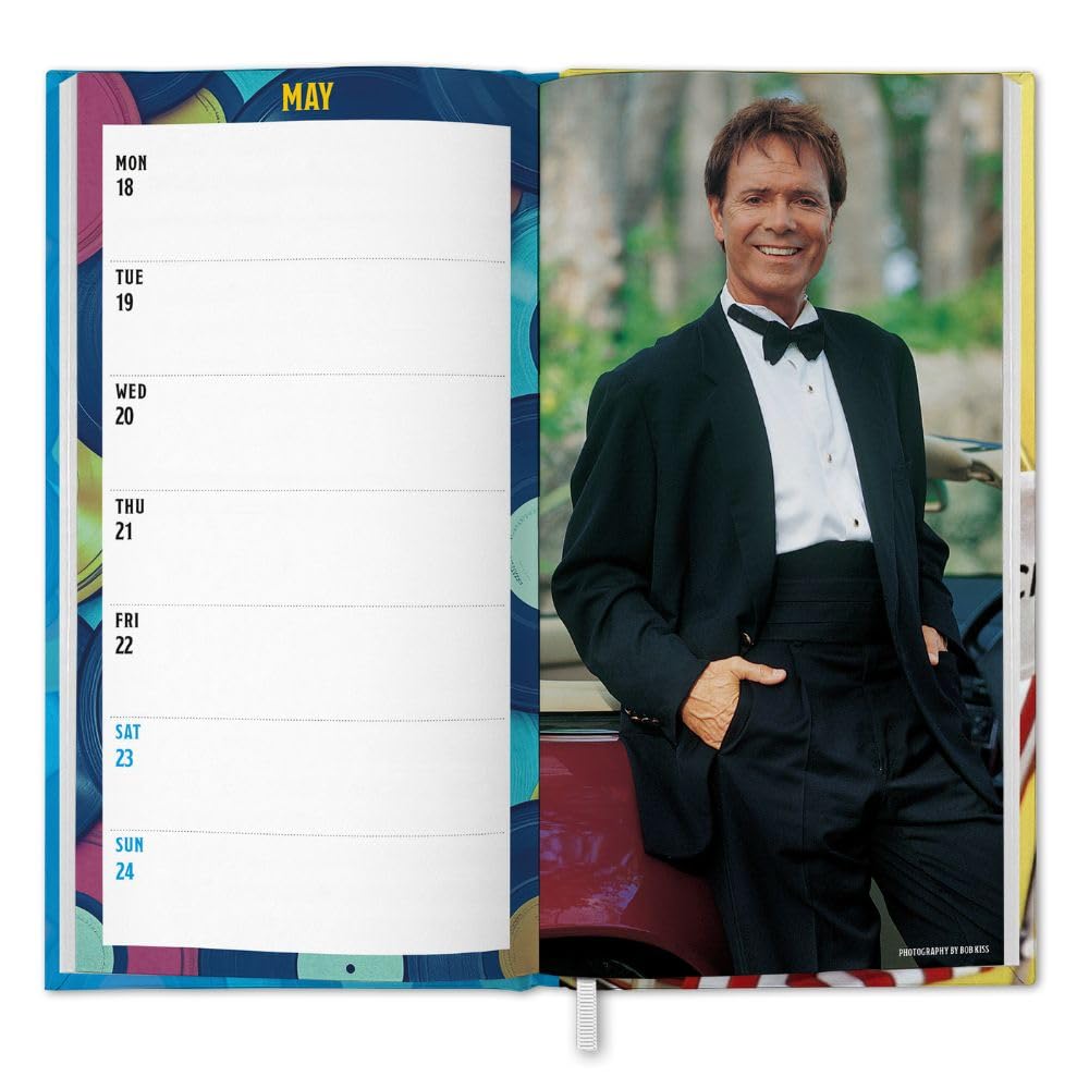 TM 06973 Cliff Richard Slim Diary 2026