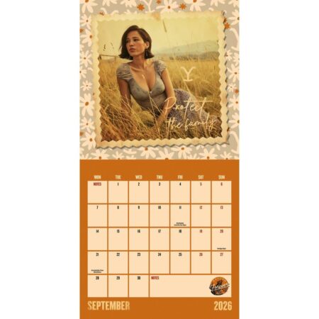 TM 07049 Yellowstone Square Calendar 2026