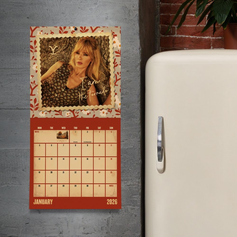 TM 07049 Yellowstone Square Calendar 2026