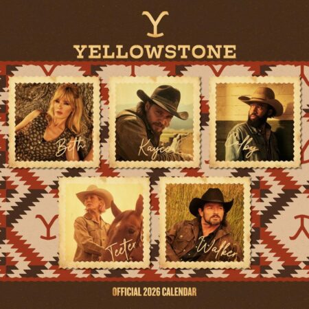 Yellowstone Square Calendar