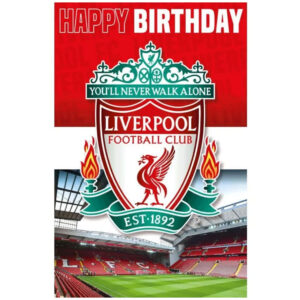 TM 07259 Liverpool FC 3D Lenticular Birthday Card
