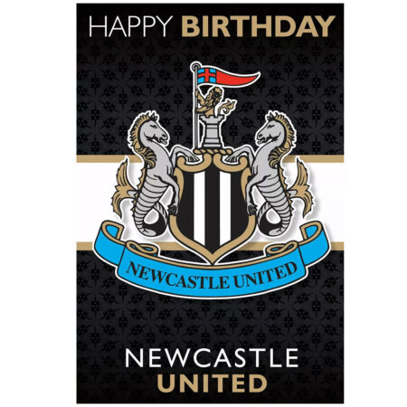 TM 07262 Newcastle United FC 3D Lenticular Birthday Card