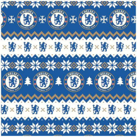 TM 07269 Chelsea FC Christmas Gift Wrap