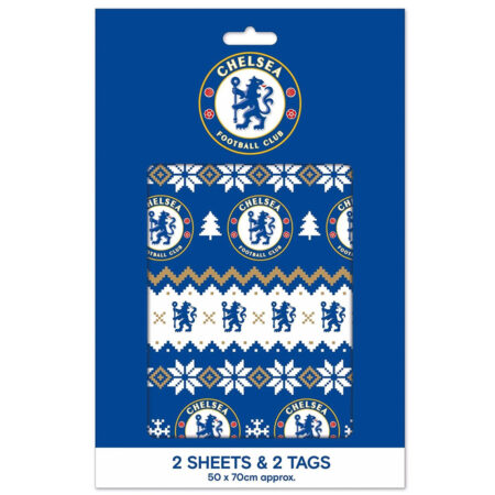 TM 07269 Chelsea FC Christmas Gift Wrap