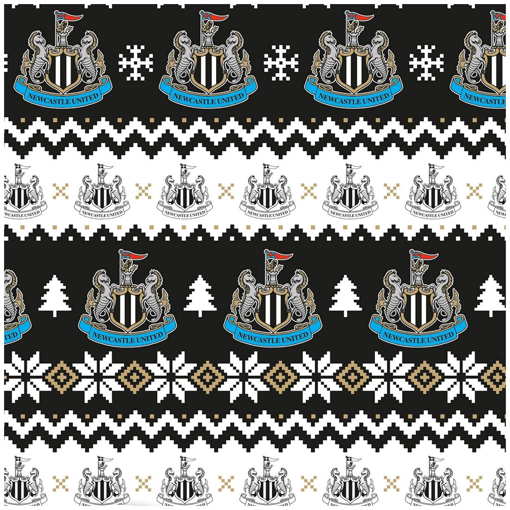 TM 07273 Newcastle United FC Christmas Gift Wrap