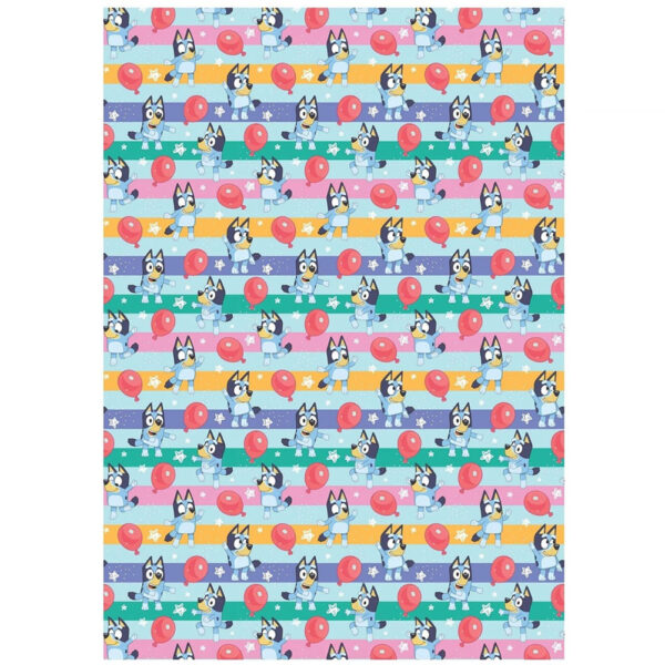 Bluey Balloon Gift Wrap