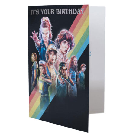 TM 07282 Stranger Things Birthday Card