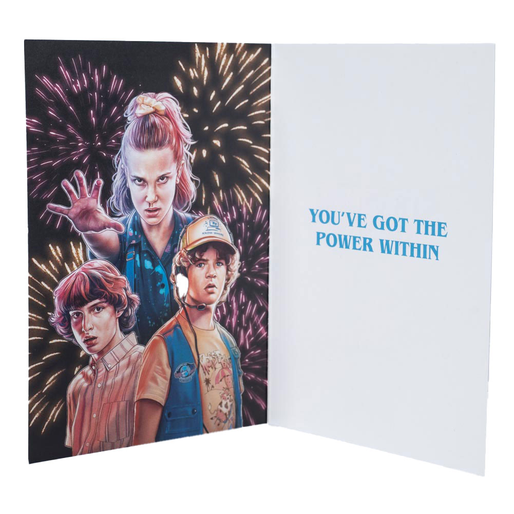 TM 07282 Stranger Things Birthday Card