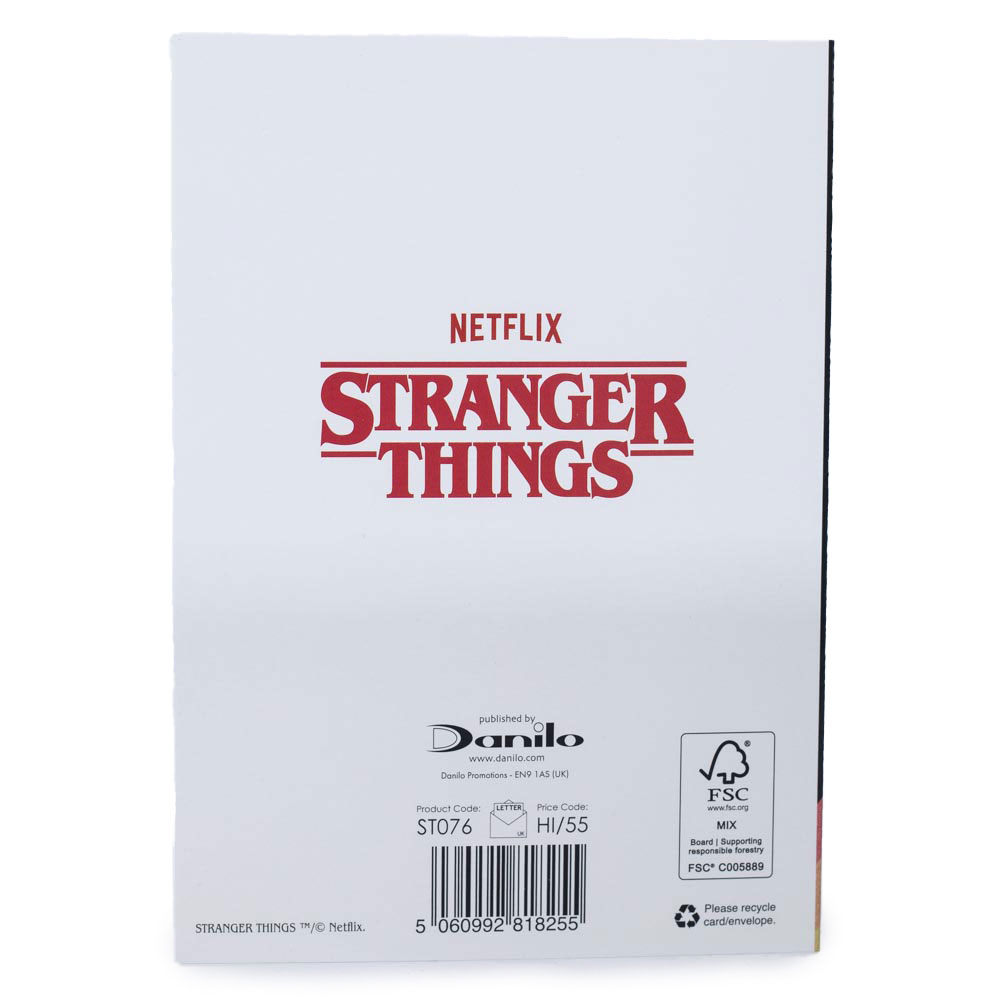 TM 07282 Stranger Things Birthday Card