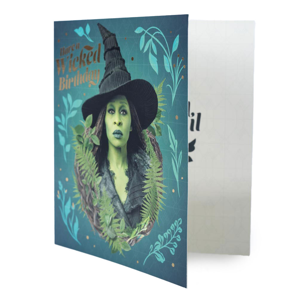 TM 07285 Wicked Elphaba Birthday Card