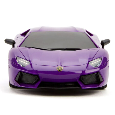 TM 07340 Lamborghini Aventador Radio Controlled Car 1 24 Scale Purple