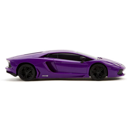 TM 07340 Lamborghini Aventador Radio Controlled Car 1 24 Scale Purple