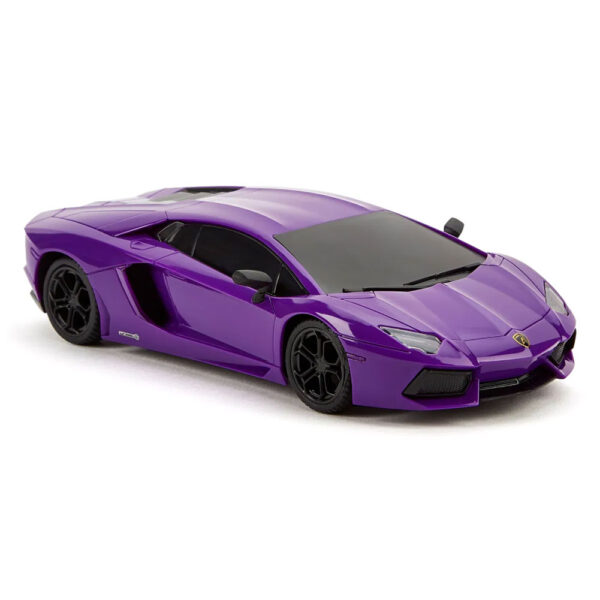 Lamborghini Aventador Radio Controlled Car 1:24 Scale Purple