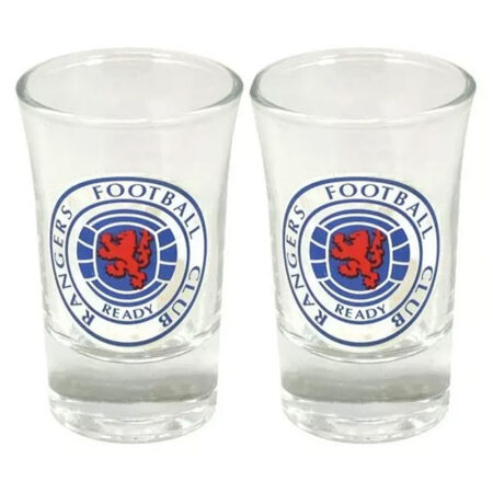 Rangers FC 2pk Shot Glass Set