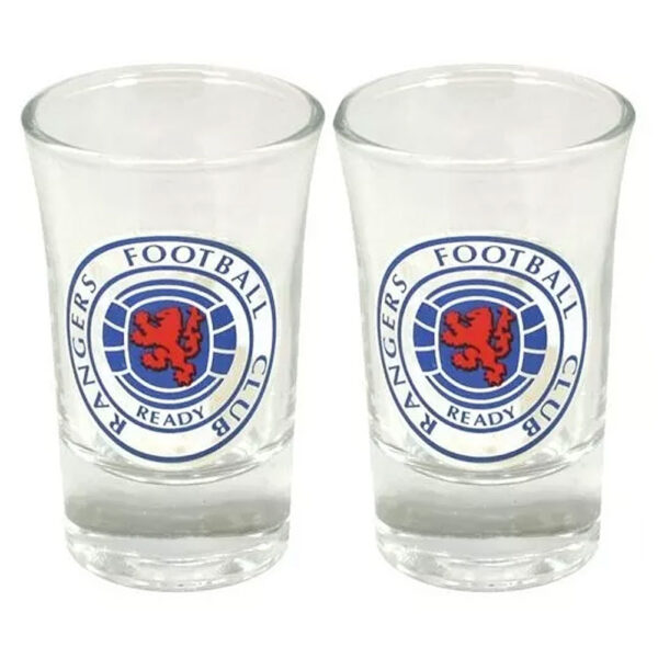 Rangers FC 2pk Shot Glass Set
