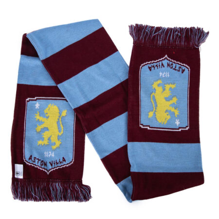 aston villa fc bar scarf