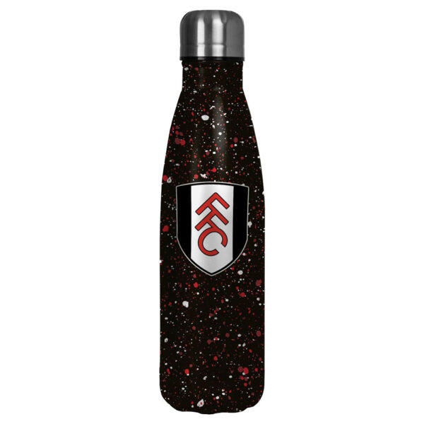 fulham fc paint splatter thermal flask
