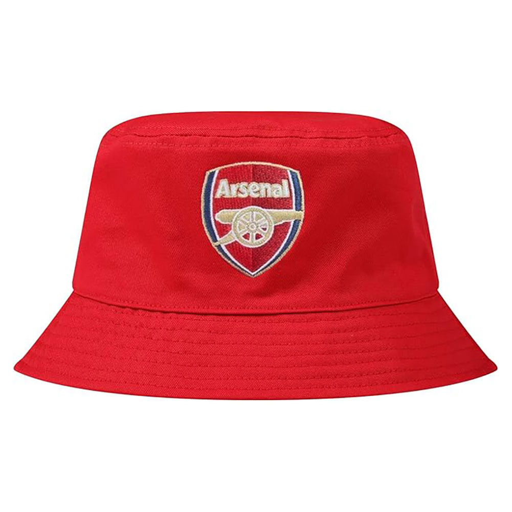 arsenal fc red bucket hat
