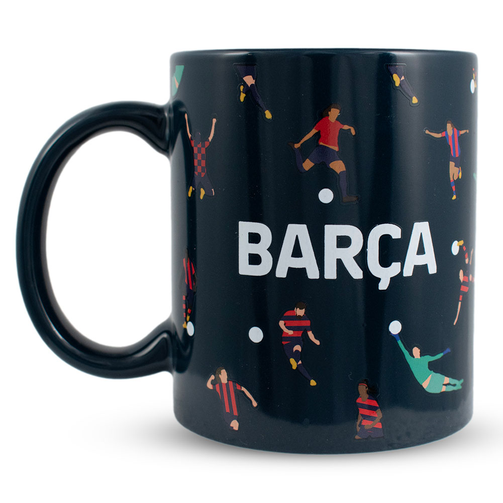 fc barcelona player mug