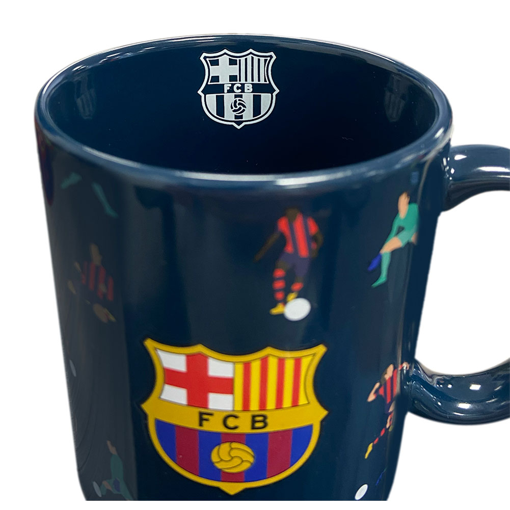 fc barcelona player mug