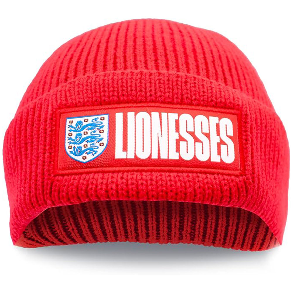 england fa lionesses cuff beanie