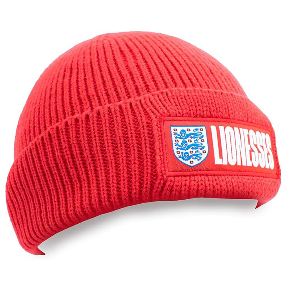 england fa lionesses cuff beanie