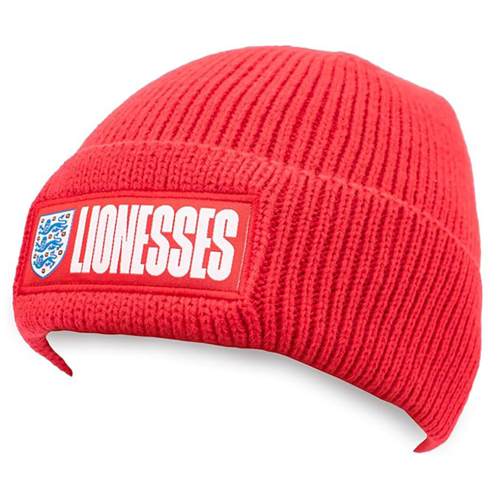 england fa lionesses cuff beanie