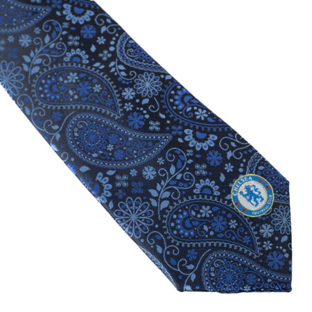 chelsea fc paisley tie