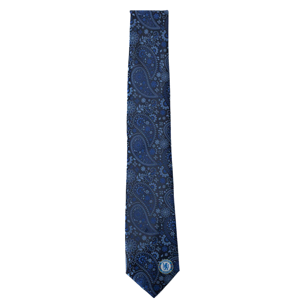 chelsea fc paisley tie
