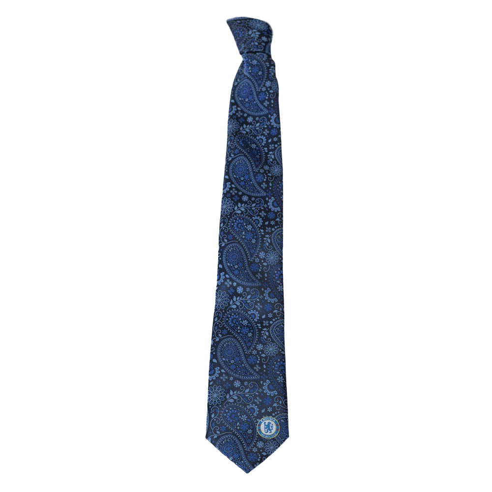 chelsea fc paisley tie