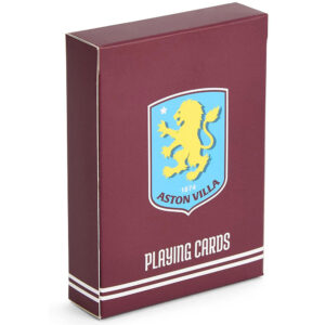 aston villa fc playing cards