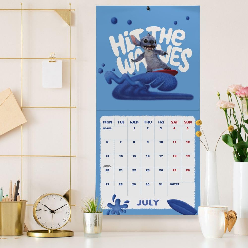 Lilo & stitch live action square calendar