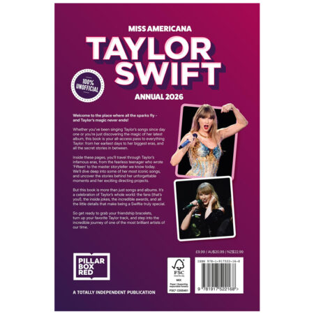 taylor swift annual 2026