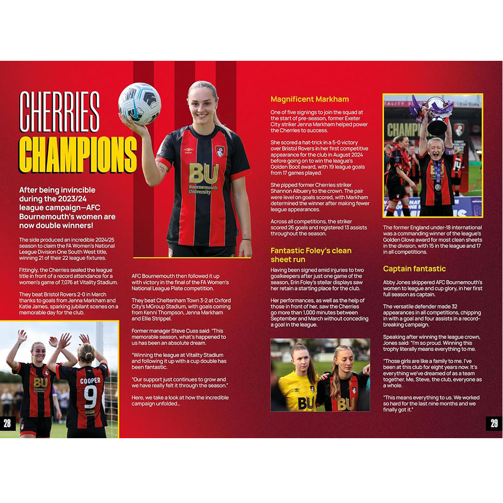 afc bournemouth annual 2026