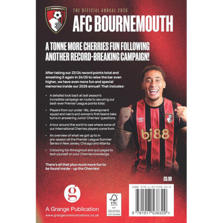 afc bournemouth annual 2026