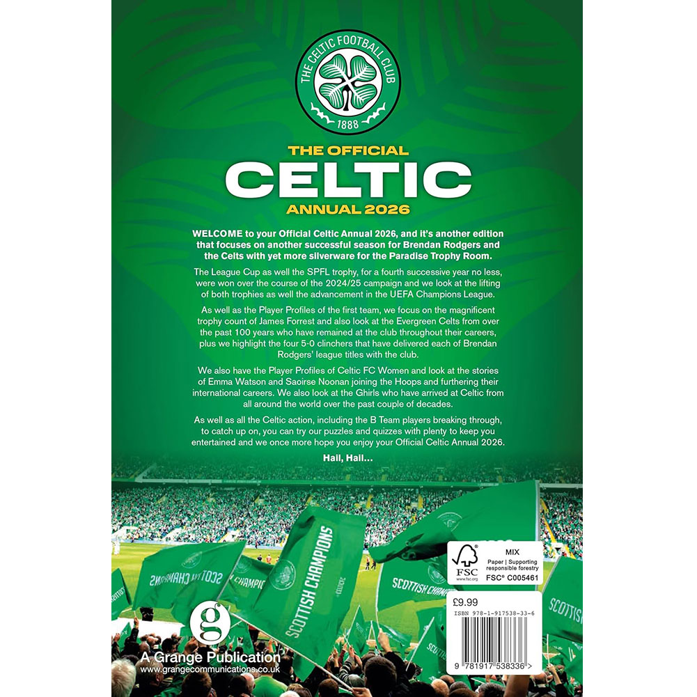 celtic fc annual 2026